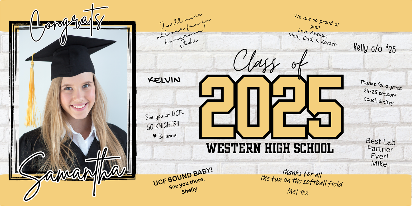 Keepsake Graduation Banner