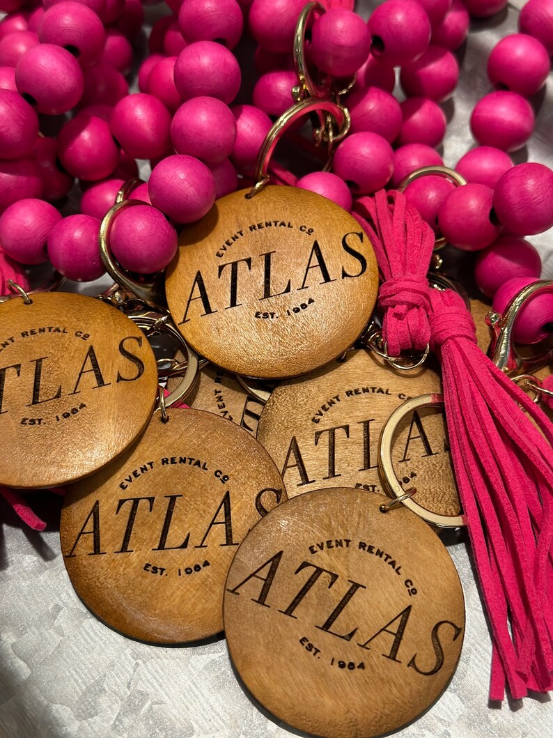 Wood Bead Wristlet