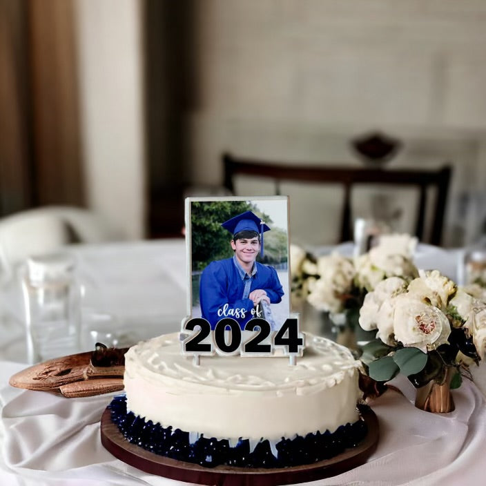 Graduation Photo Cake Topper