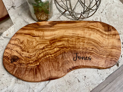 Live Edge Olivewood Board