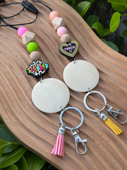 Personalized Teacher Lanyard