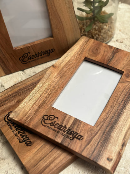 Acacia Live Edge Picture Frame