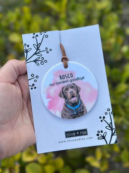 Pet Memorial Ornament