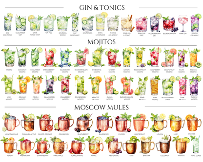 Signature Drinks-Acrylic Bar Sign