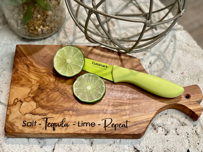 Live Edge Olivewood Paddle Board