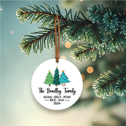 Family Christmas Ornament