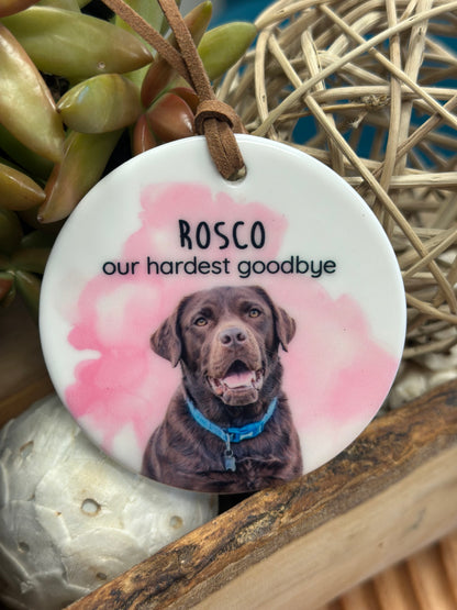 Pet Memorial Ornament