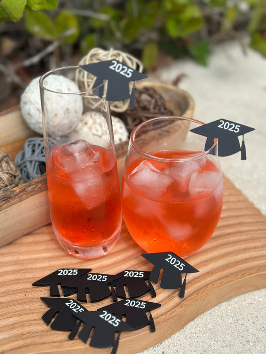 Graduation Drink Charms