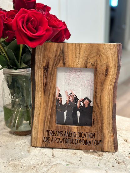 Acacia Live Edge Picture Frame