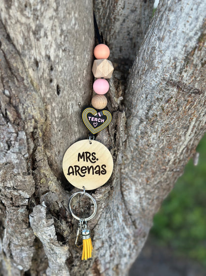 Personalized Teacher Lanyard