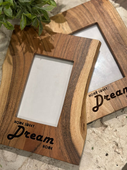 Acacia Live Edge Picture Frame