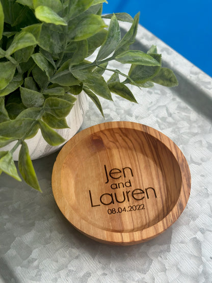 Olivewood Ring Dish