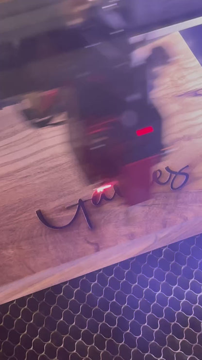 Live Edge Olivewood Board